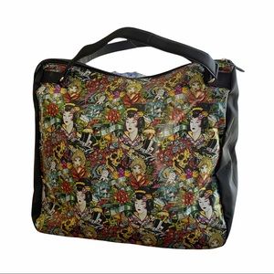 ED HARDY Christian Audigier Tote Travel Bag